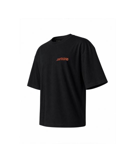 PRETTY BOY UGLY WORLD Black Pbuw Bitcoin T-Shirt for men