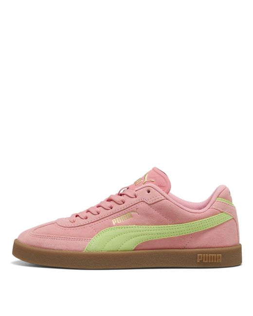 PUMA Pink Club Ii Era Suede Low-Top Trainers