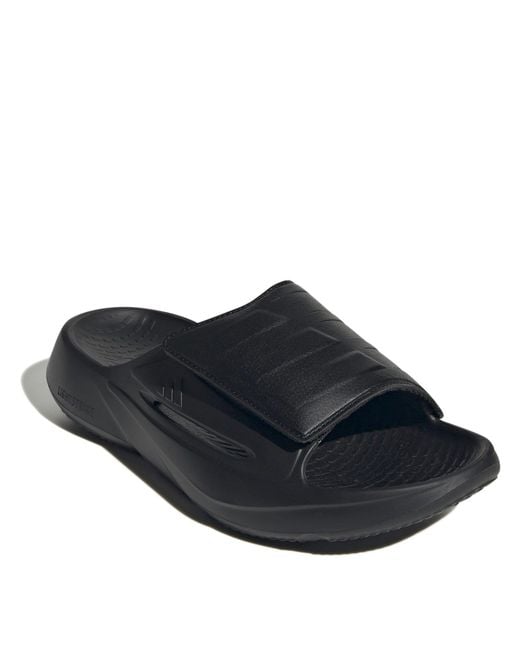 Adidas Black Lightblaze Slides for men
