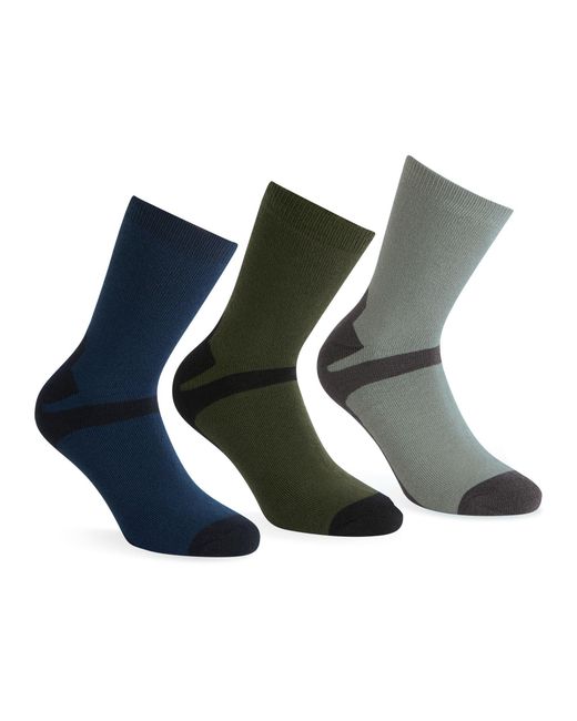 Regatta Blue 3Pk Outdoor Lifestyle Sock for men
