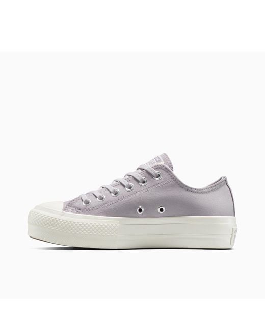 Converse Gray Chuck Taylor All Star Lif High-Top Trainers