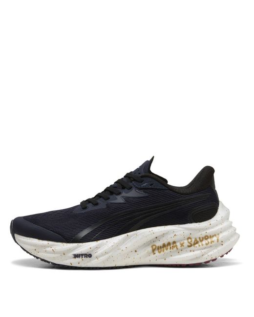 PUMA Blue Velocity Nitro 4 Saysky Running Shoes