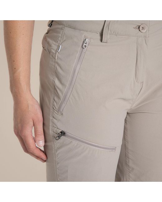 Craghoppers Natural Nosilife Pro Convertible Iii Lightweight Trousers