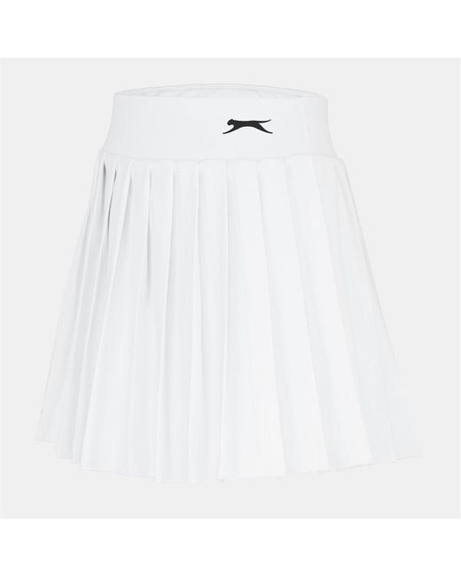 Slazenger 1881 White Pleated Skort