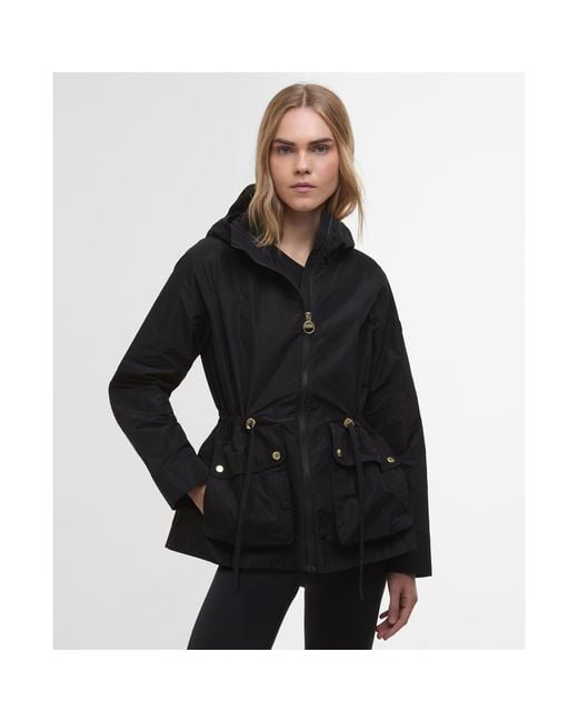 Barbour Black Piper Showerproof Jacket