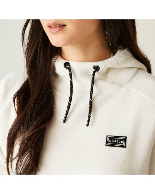 Dare 2b Natural Snowburst Relaxed Fit Tech Fleece Oth Hoodie