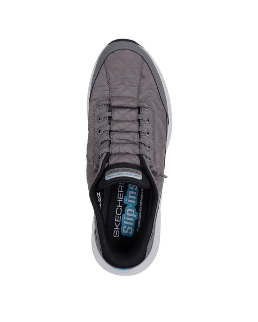 Skechers Gray Cozy Fit Slip for men