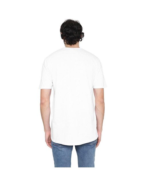 NASA White Salute Cotton T-Shirt for men