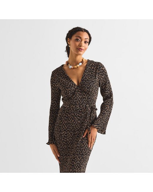 Never Fully Dressed Brown Celeste Dress