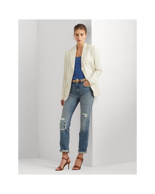 Ralph Lauren Natural Lawdro Blazer