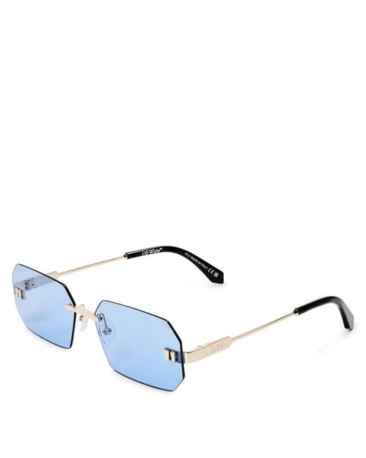 Off-White c/o Virgil Abloh Blue Off Independance Sungl 99