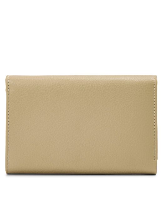 Timberland Natural Wallet With Flap Billfold Wallet