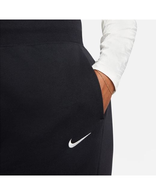 Nike Black Closed Hem Fleece Joggers
