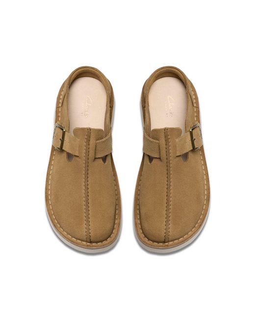 Clarks Brown Solsbury Mule