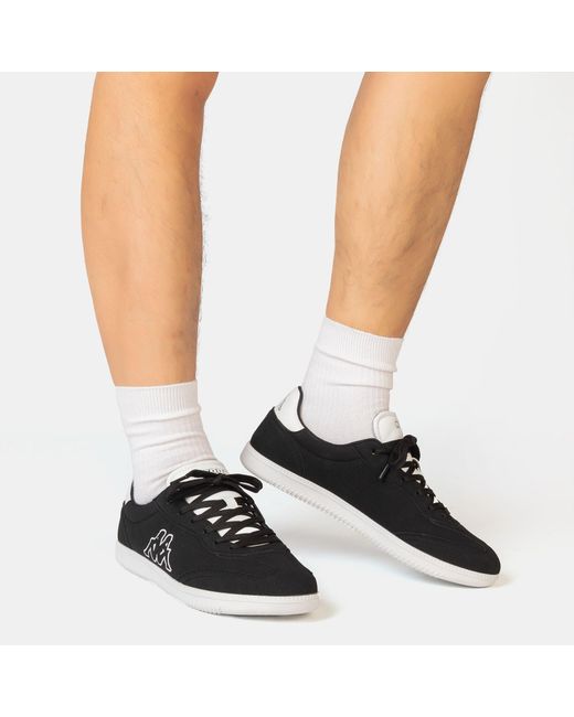 Kappa Black Ginosa Trainers for men