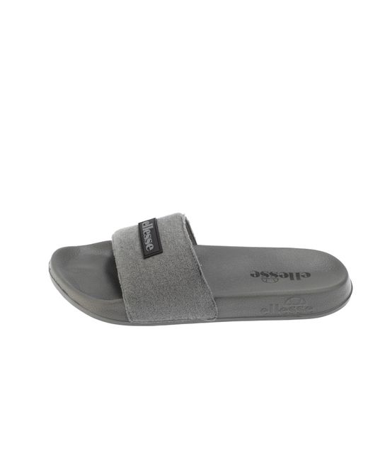 Ellesse Gray Laxxes Water Resistant Pool Sliders for men