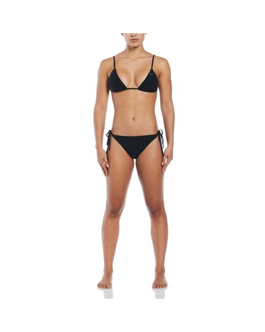 Nike Blue Retro Flow Tie String Bikini Bottom