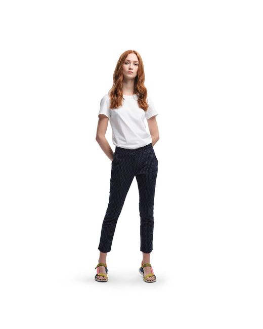 Regatta Blue Orla Kiely Capri
