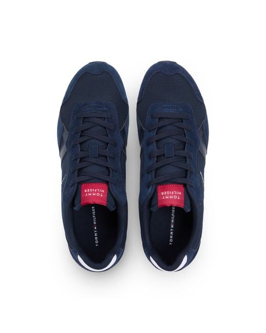 Tommy Hilfiger Blue Low-Top Trainers for men