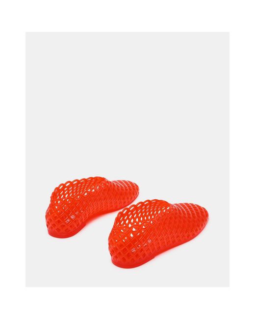 Steve Madden Red Jelly Shoes