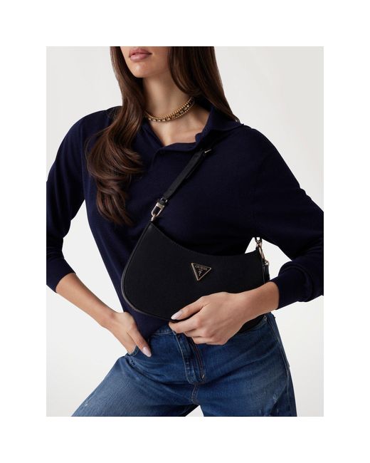 Guess Black Noelle Shoulder Bag