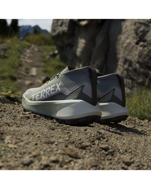 Adidas Gray Terrex Agravic Gtx Trail Running Shoes