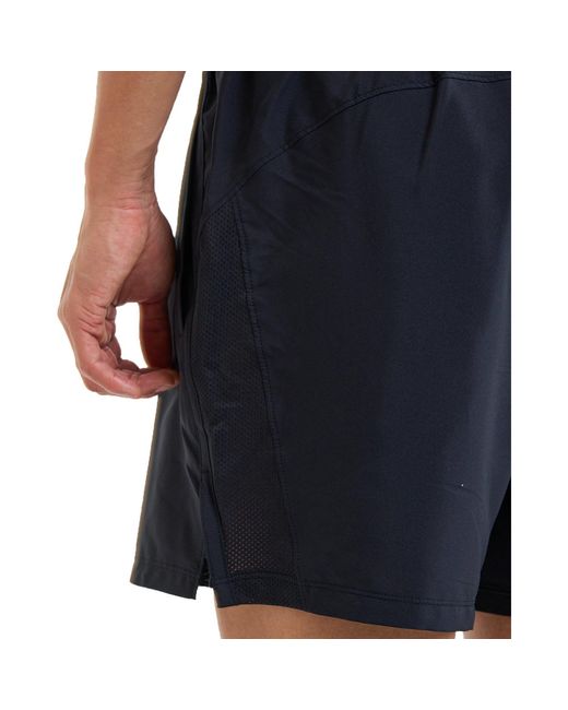 Under Armour Blue Ua Launch 5In Shorts for men