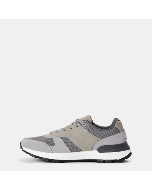Lambretta Gray Echo Court Trainers for men