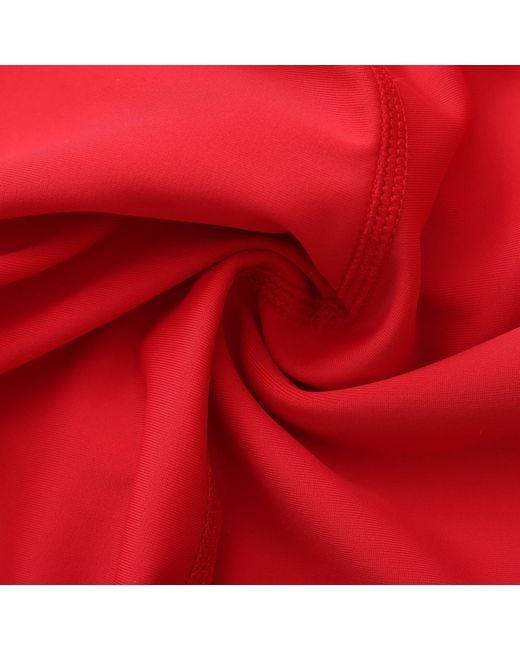 Slazenger 1881 Red Square Neck Suit