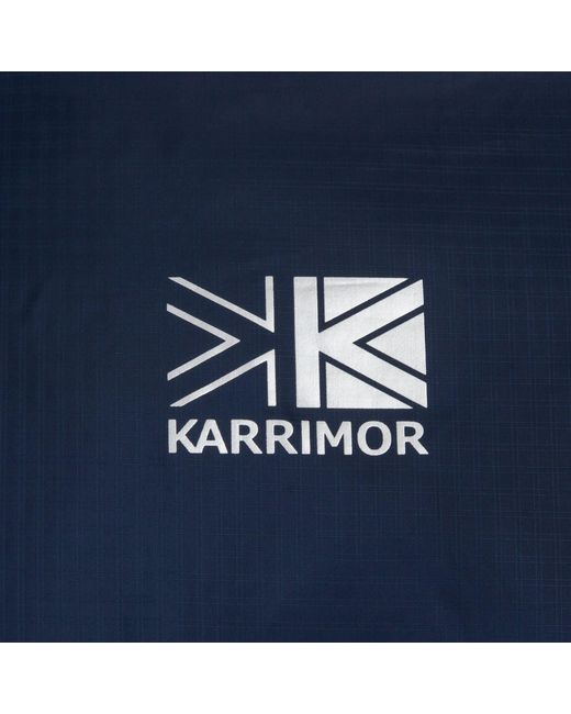 Karrimor Blue Lightweight Hooded Long Sleeve Softshell Jacket