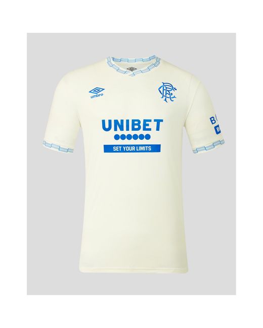 Umbro White Rangers Away Shirt 2026/27 for men