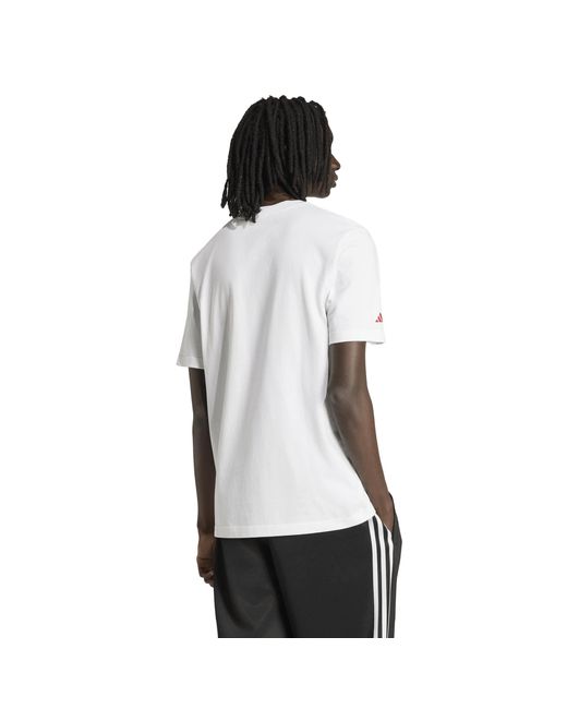 Adidas White Afc Gr Tee for men