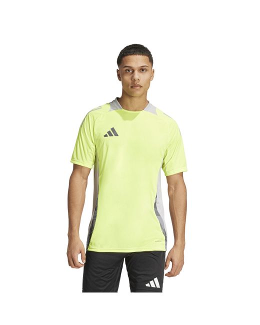 Adidas Yellow Tiro 25 Competition Training T-Shirt for men