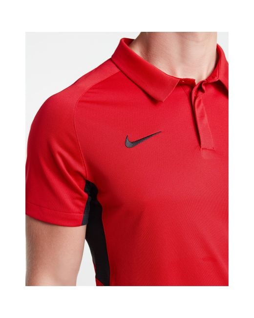 Nike Red Tm Ss Polo for men