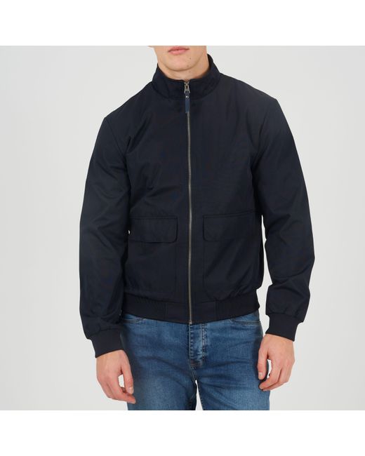 Brave Soul Blue Bomber Jacket for men