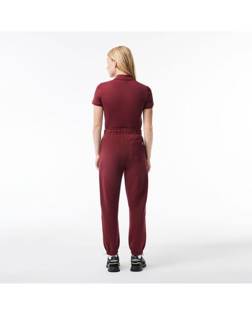 Lacoste Red Sweatpants