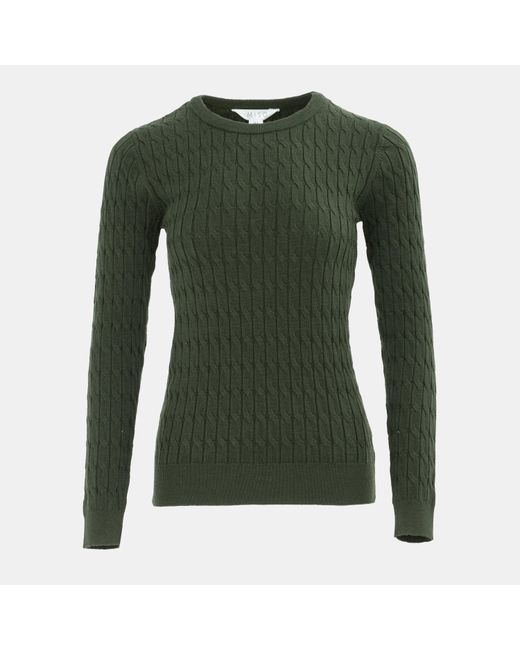 Miso Green Baby Cable Jumper