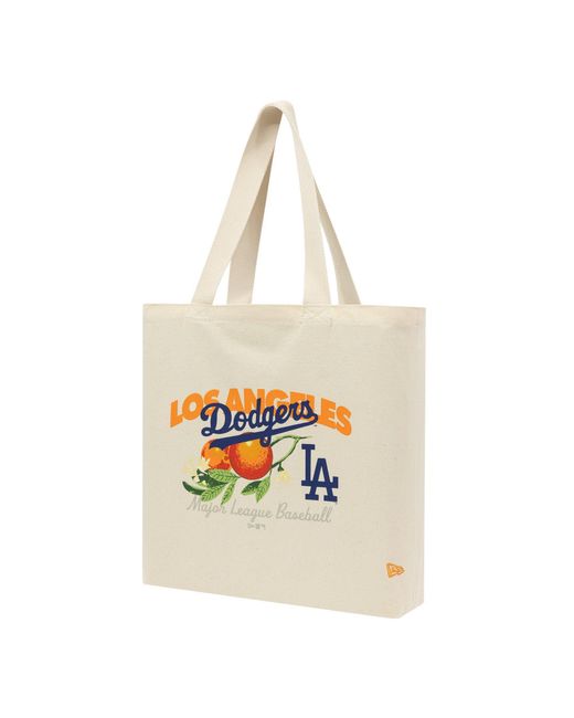 KTZ White Fruit Canvas Tote Bags