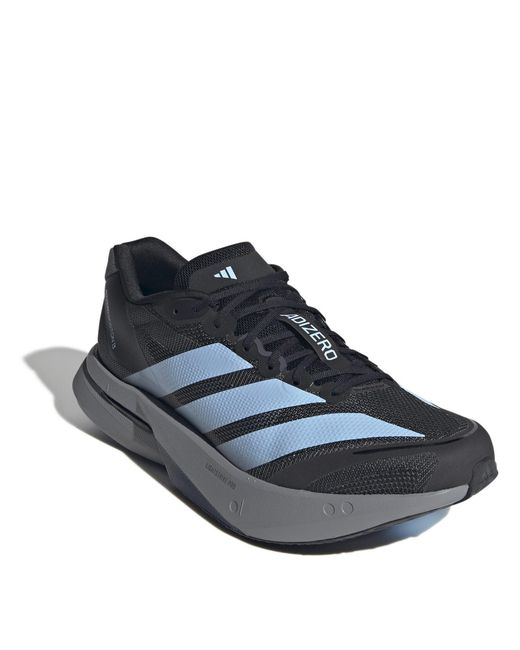 Adidas Blue Adizero Boston 13 Road Running Shoes for men