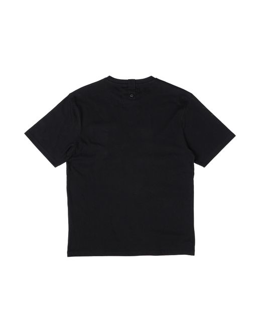 PEACEFUL HOOLIGAN Black Peaceful Wonderwall Regular Fit T-Shirt for men