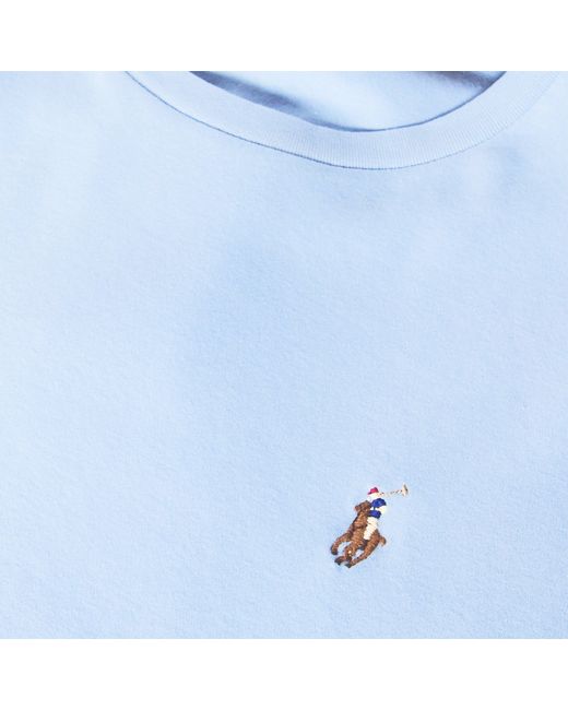 Polo Ralph Lauren Blue Regular Fit Pima T-Shirt for men