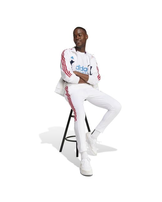 Adidas Blue House Of Tiro Nations Pack Track Top Adults for men