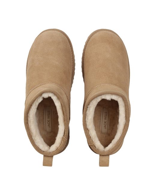 Jack Wills Brown Low Snug Boots
