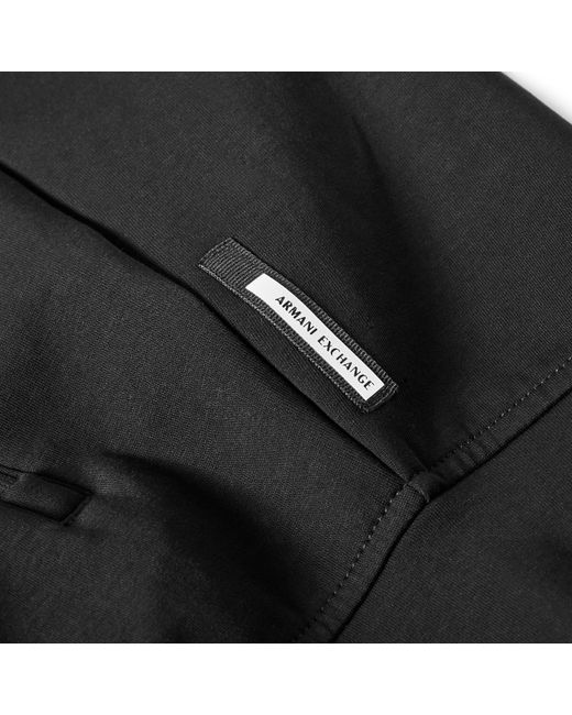 ARMANI EXCHANGE Black Coach Jacket for men