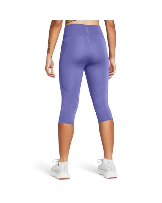 Under Armour Blue Launch Capri
