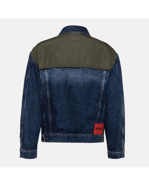 HUGO Blue Denim Jacket for men