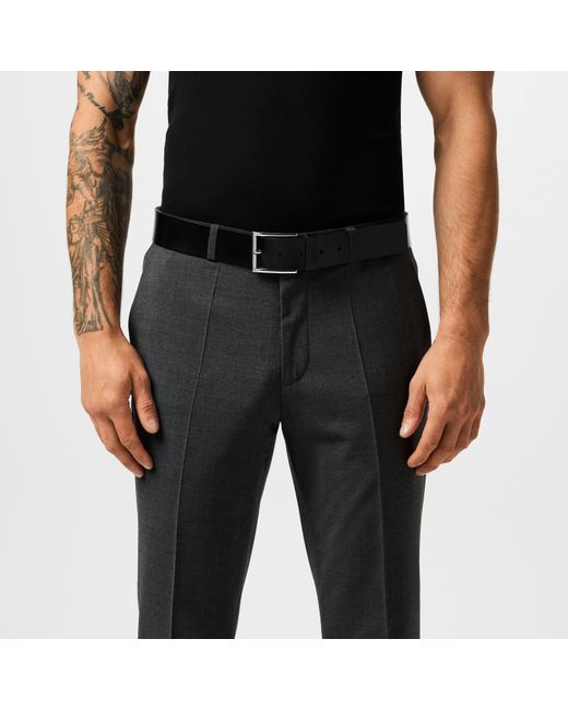 HUGO Black Giaspo Belt for men