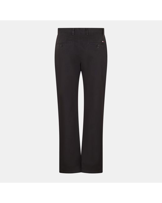 Tommy Hilfiger Black Denton Chinos for men