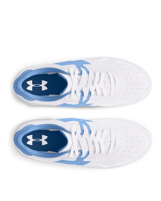 Under Armour Blue Court Trainers