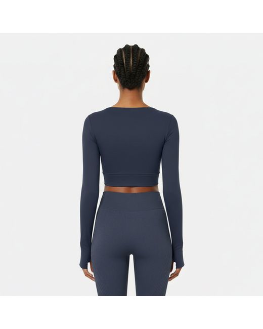 Usa Pro Gray Ruched Ls